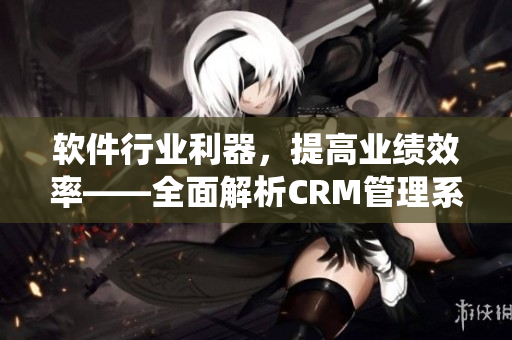 软件行业利器，提高业绩效率——全面解析CRM管理系统