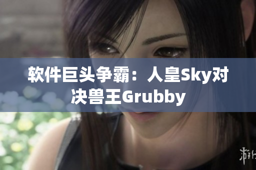 软件巨头争霸：人皇Sky对决兽王Grubby