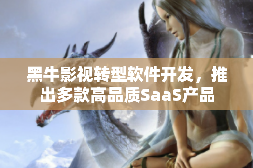 黑牛影视转型软件开发，推出多款高品质SaaS产品