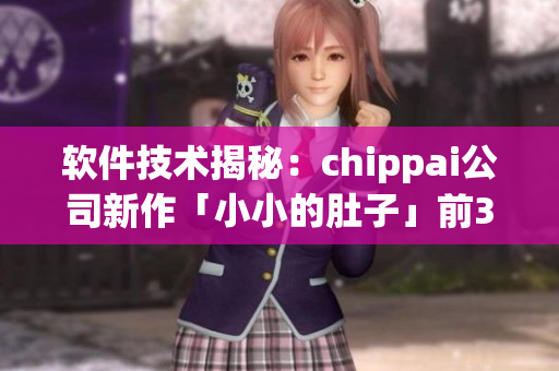 软件技术揭秘：chippai公司新作「小小的肚子」前3集解析