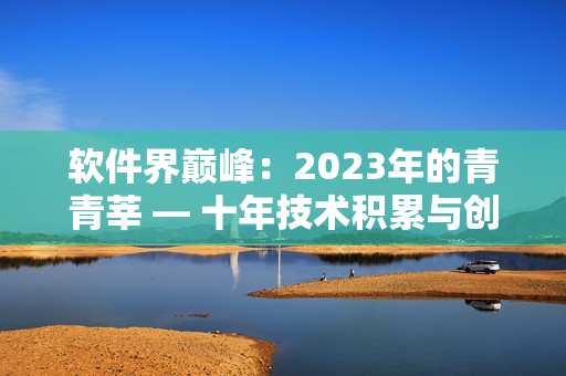 软件界巅峰：2023年的青青莘 — 十年技术积累与创新演化