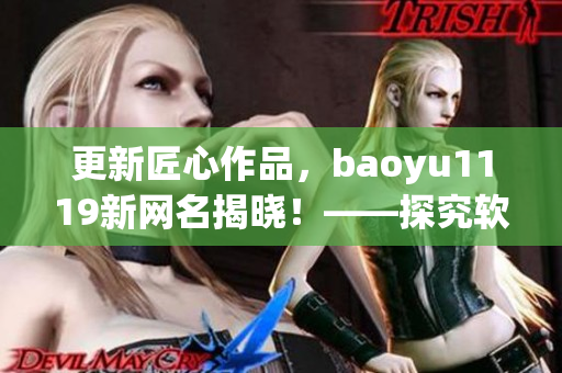 更新匠心作品，baoyu1119新网名揭晓！——探究软件开发者的奥秘