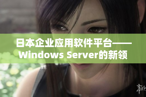 日本企业应用软件平台——Windows Server的新领域探索