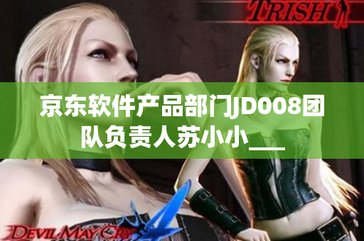 京东软件产品部门JD008团队负责人苏小小___