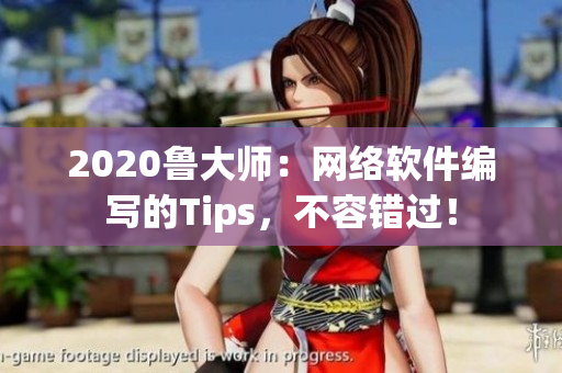 2020鲁大师：网络软件编写的Tips，不容错过！