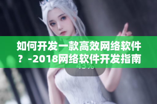 如何开发一款高效网络软件？-2018网络软件开发指南