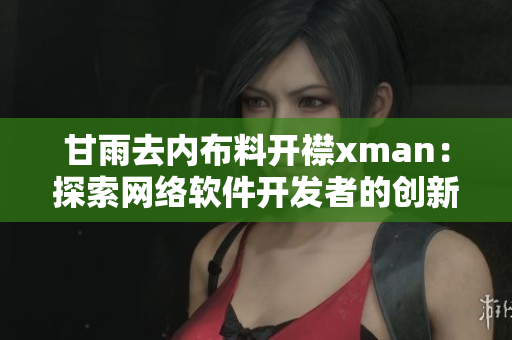 甘雨去内布料开襟xman：探索网络软件开发者的创新之路