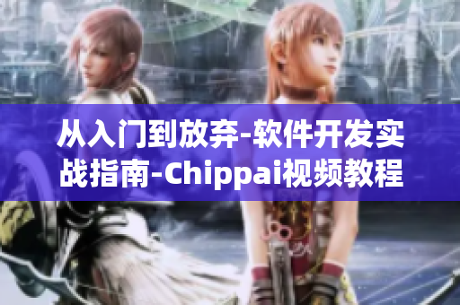 从入门到放弃-软件开发实战指南-Chippai视频教程