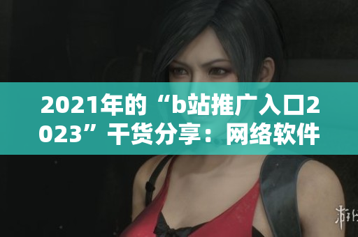 2021年的“b站推广入口2023”干货分享：网络软件创业新风向