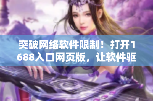 突破网络软件限制！打开1688入口网页版，让软件驱动你的商业之路