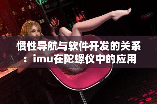 惯性导航与软件开发的关系：imu在陀螺仪中的应用