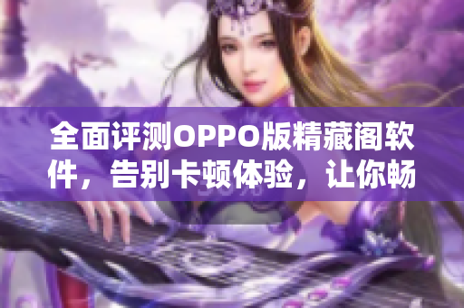 全面评测OPPO版精藏阁软件，告别卡顿体验，让你畅享高效网络服务！