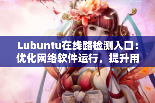 Lubuntu在线路检测入口：优化网络软件运行，提升用户使用体验