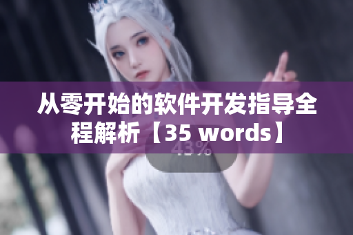 从零开始的软件开发指导全程解析【35 words】