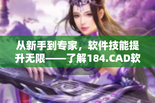 从新手到专家，软件技能提升无限——了解184.CAD软件平台