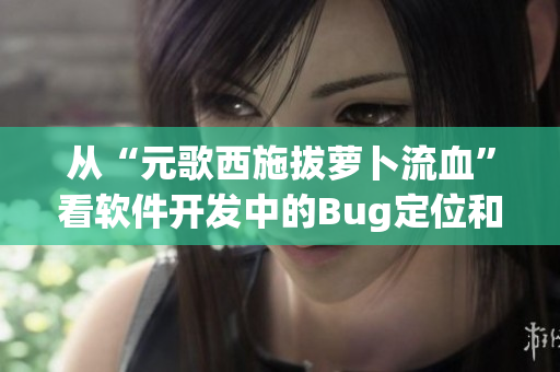 从“元歌西施拔萝卜流血”看软件开发中的Bug定位和修复之道