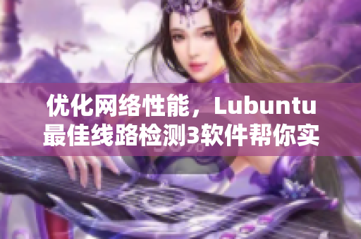 优化网络性能，Lubuntu最佳线路检测3软件帮你实时测试网络流畅度