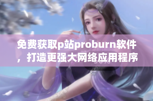 免费获取p站proburn软件，打造更强大网络应用程序