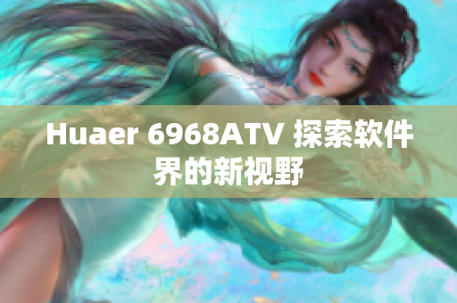 Huaer 6968ATV 探索软件界的新视野