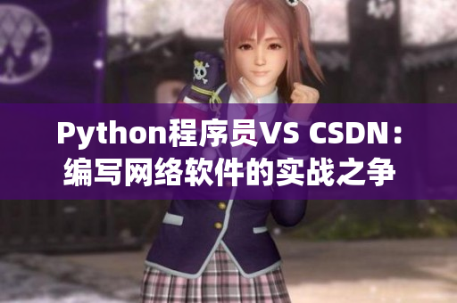 Python程序员VS CSDN：编写网络软件的实战之争