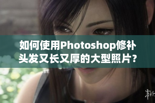 如何使用Photoshop修补头发又长又厚的大型照片？