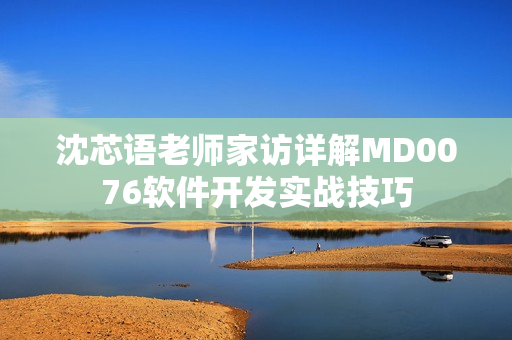 沈芯语老师家访详解MD0076软件开发实战技巧