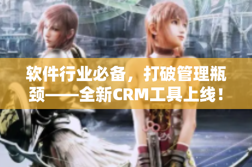 软件行业必备，打破管理瓶颈——全新CRM工具上线！