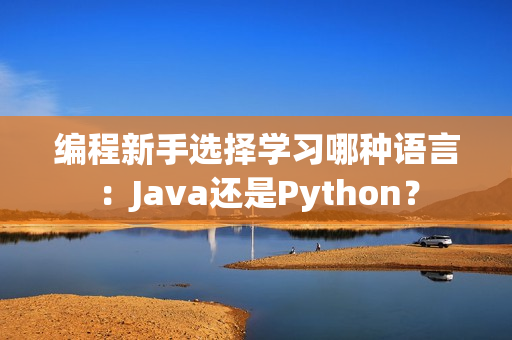 编程新手选择学习哪种语言：Java还是Python？