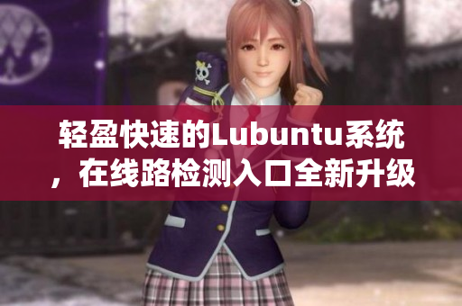 轻盈快速的Lubuntu系统，在线路检测入口全新升级