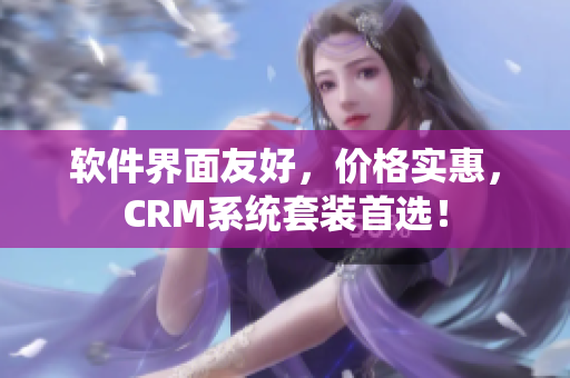 软件界面友好，价格实惠，CRM系统套装首选！