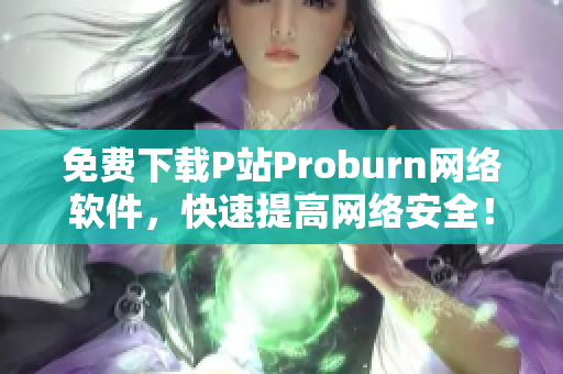 免费下载P站Proburn网络软件，快速提高网络安全！