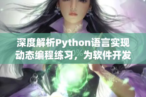 深度解析Python语言实现动态编程练习，为软件开发注入激情