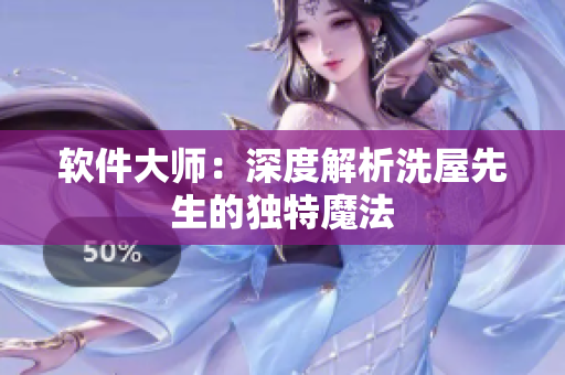 软件大师：深度解析洗屋先生的独特魔法