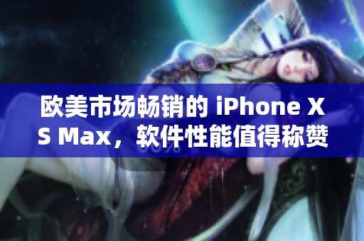 欧美市场畅销的 iPhone XS Max，软件性能值得称赞 