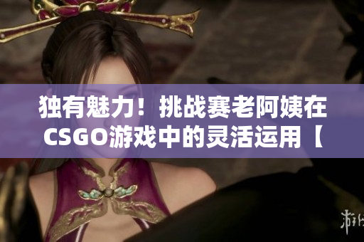 独有魅力！挑战赛老阿姨在CSGO游戏中的灵活运用【软件篇】