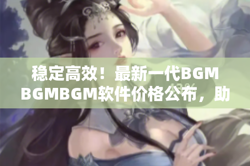 稳定高效！最新一代BGMBGMBGM软件价格公布，助你顺利开展项目