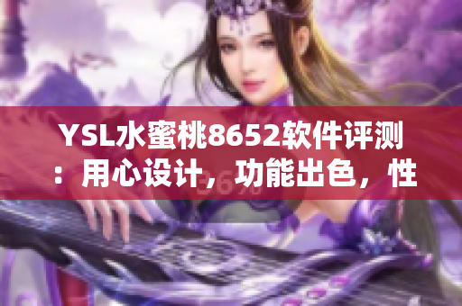 YSL水蜜桃8652软件评测：用心设计，功能出色，性能稳定