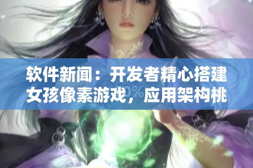 软件新闻：开发者精心搭建女孩像素游戏，应用架构桃子转移技巧达到新高度