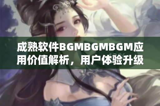 成熟软件BGMBGMBGM应用价值解析，用户体验升级方案分享