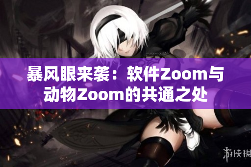 暴风眼来袭：软件Zoom与动物Zoom的共通之处