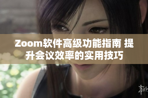 Zoom软件高级功能指南 提升会议效率的实用技巧