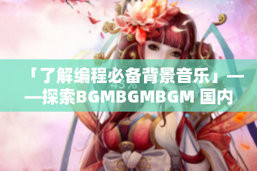 「了解编程必备背景音乐」——探索BGMBGMBGM 国内市场价格