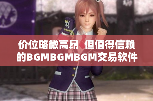 价位略微高昂  但值得信赖的BGMBGMBGM交易软件