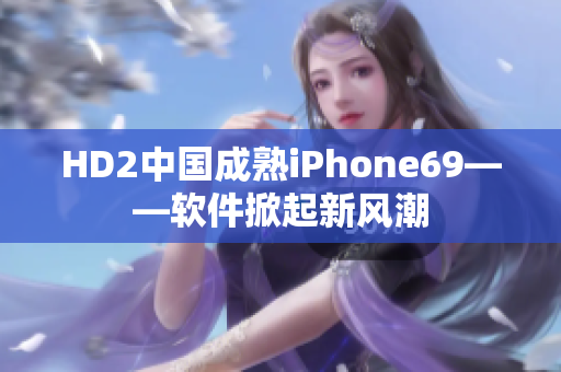 HD2中国成熟iPhone69——软件掀起新风潮