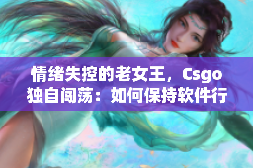 情绪失控的老女王，Csgo独自闯荡：如何保持软件行业领先地位