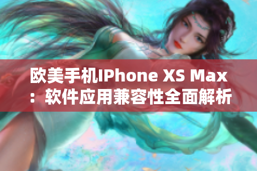 欧美手机IPhone XS Max：软件应用兼容性全面解析