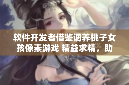 软件开发者借鉴调养桃子女孩像素游戏 精益求精，助力原创软件设计方案