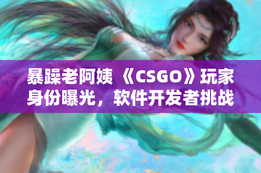 暴躁老阿姨 《CSGO》玩家身份曝光，软件开发者挑战新游戏技能