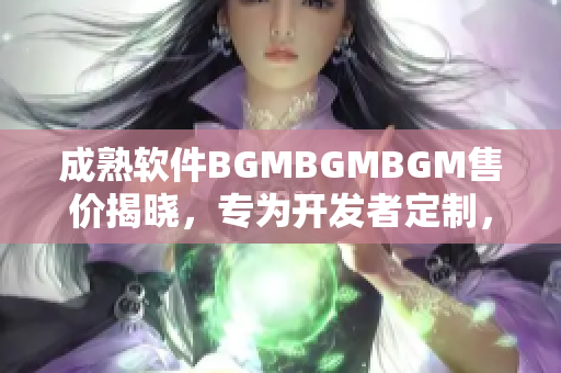 成熟软件BGMBGMBGM售价揭晓，专为开发者定制，性能高效价比超值