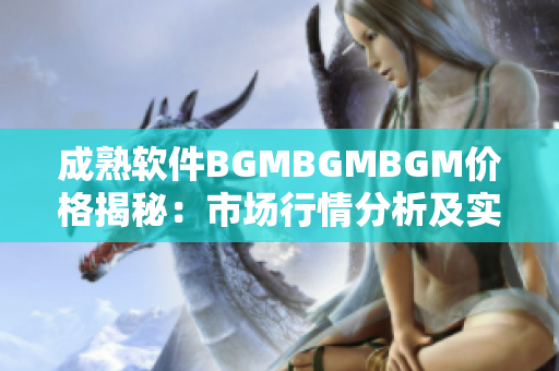 成熟软件BGMBGMBGM价格揭秘：市场行情分析及实用建议